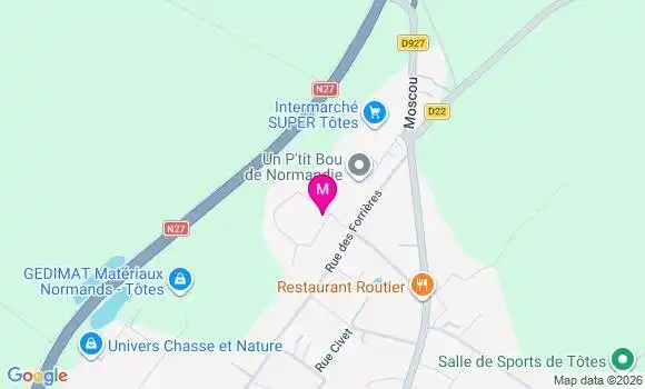Localisation Camille Deruem