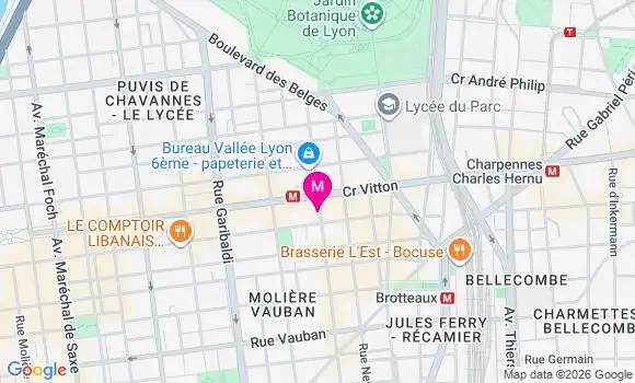 Localisation Pauline Verneret