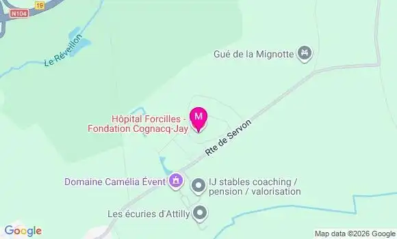 Localisation Lily Laporte