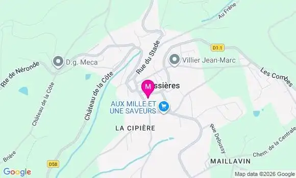 Localisation Anne Sophie Verdonnet