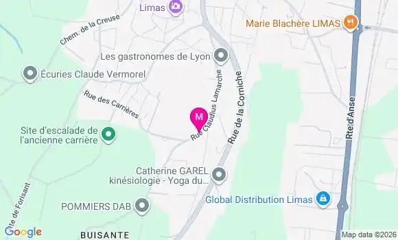 Localisation Marion Farget