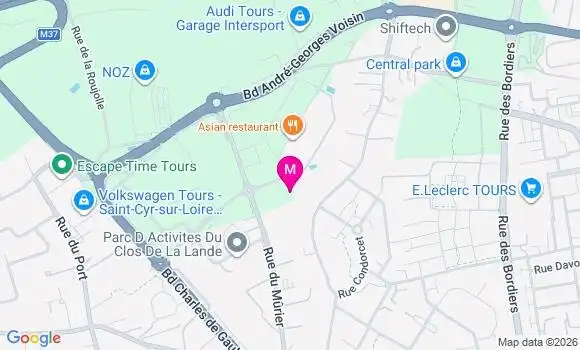 Localisation Priscille Chevet