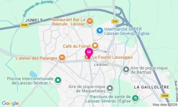 Localisation Elise Tuffery