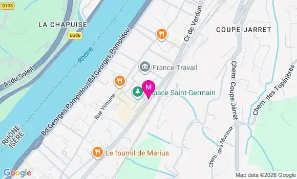 Localisation Laurine Rouanet