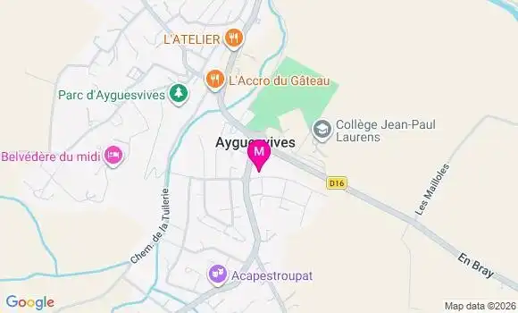 Localisation Jeanne Monteis
