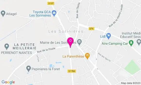 Localisation Bertille Calimez