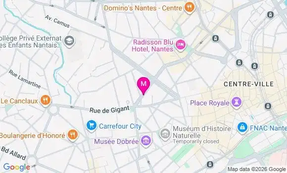 Localisation Lea Desgrouas