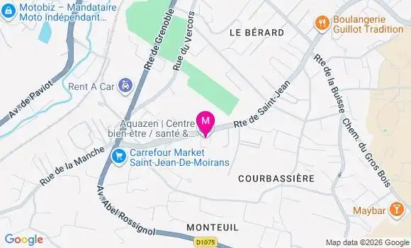 Localisation Virginie Grail Bourgier