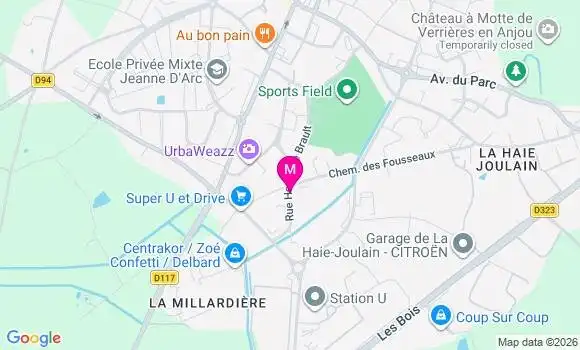 Localisation Laurie Darne