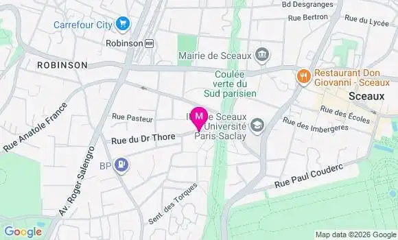 Localisation Armelle Houssay Chapron