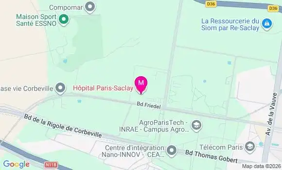 Localisation Marcia Pailhe Belair