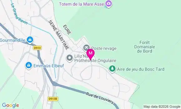 Localisation Elisabeth Morin
