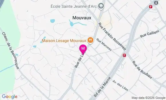 Localisation Geraldine Poissonnier