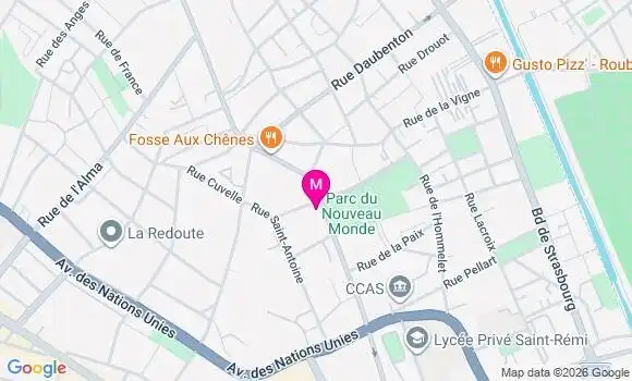 Localisation Jade Vouters