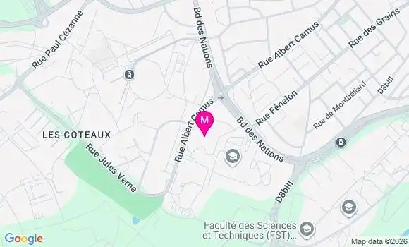 Localisation Eline Husser