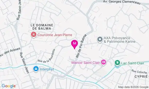 Localisation Clelia Cabanie