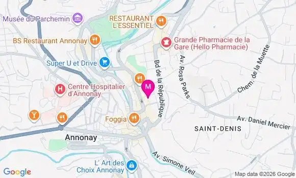 Localisation Therese Rimaud