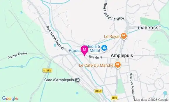 Localisation Anne Christine Morel