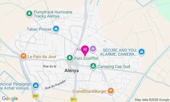 Localisation Agnes Granado