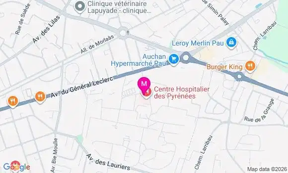 Localisation Julie Pouchairet