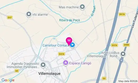 Localisation Margaux Antonio