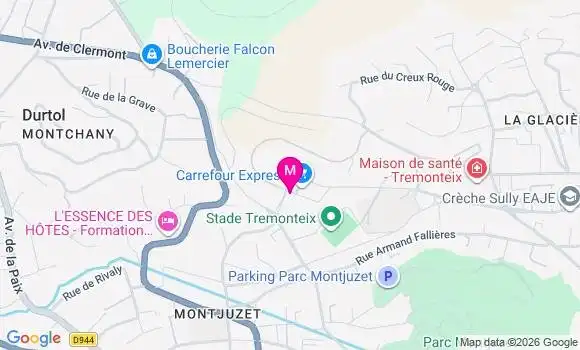 Localisation Axelle Faugier