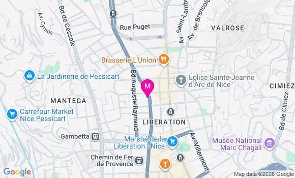 Localisation Gabrielle Gregoire