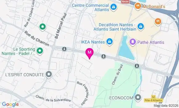 Localisation Enora Dorval