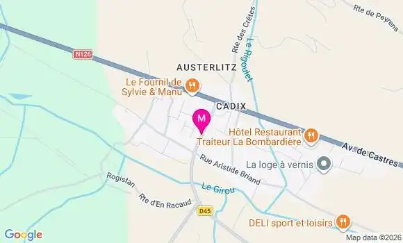 Localisation Elisabeth Mesnil