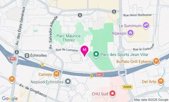 Localisation Sorine El Kolli