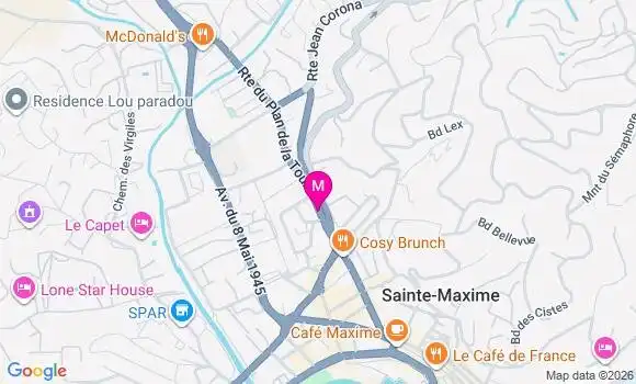 Localisation Ambre Magadoux