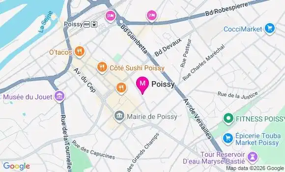 Localisation Danielle Pasteau