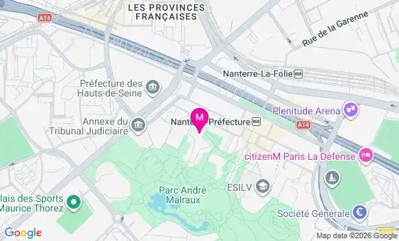 Localisation Melissa Vanuxem