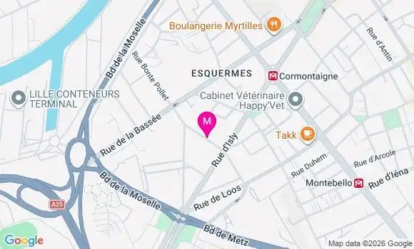 Localisation Virginie Muselet