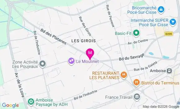 Localisation Delphine Gibrat