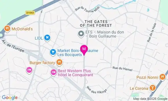 Localisation Lea Delahouliere