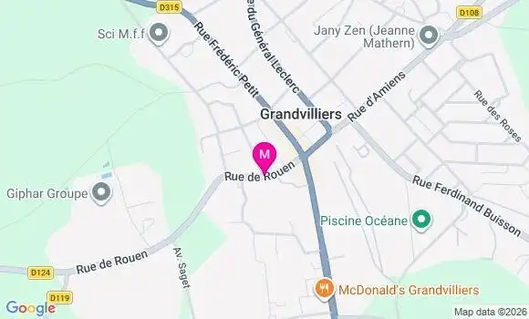 Localisation Lucie Legrand