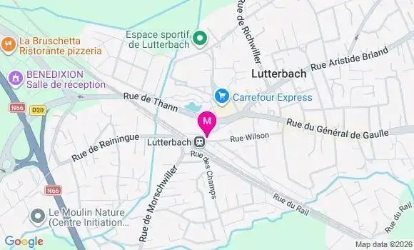 Localisation Margot Conraud
