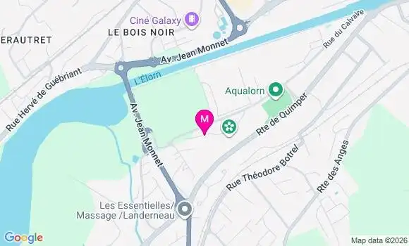 Localisation Mathilde Andre