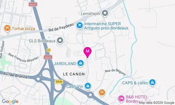 Localisation Marie France Duprat