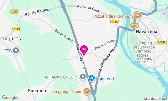 Localisation Sandrine Vernel