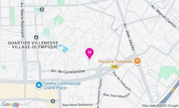 Localisation Camille Schuh