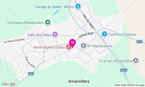 Localisation Juliette Amstutz