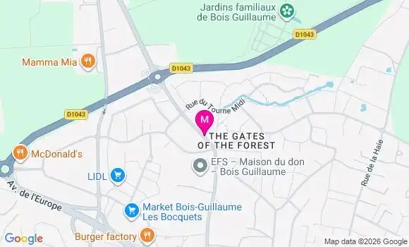 Localisation Caroline Dubois Levasseur
