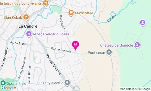Localisation Valentine Franc