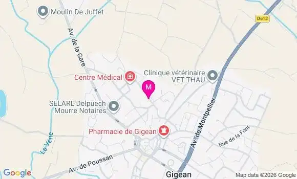 Localisation Danielle Boeuf