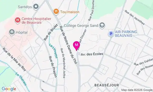 Localisation Laurianne Marie