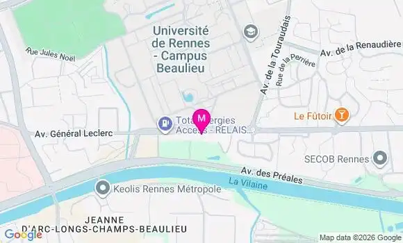 Localisation Cindy Huron