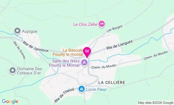Localisation Anne Flore Taffet