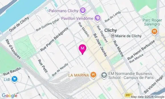 Localisation Laurine Douillet